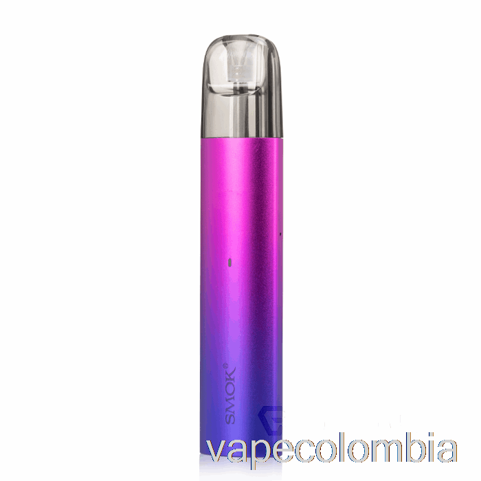 Kit Vape Completo Smok Solus 16w Pod Kit Azul Morado